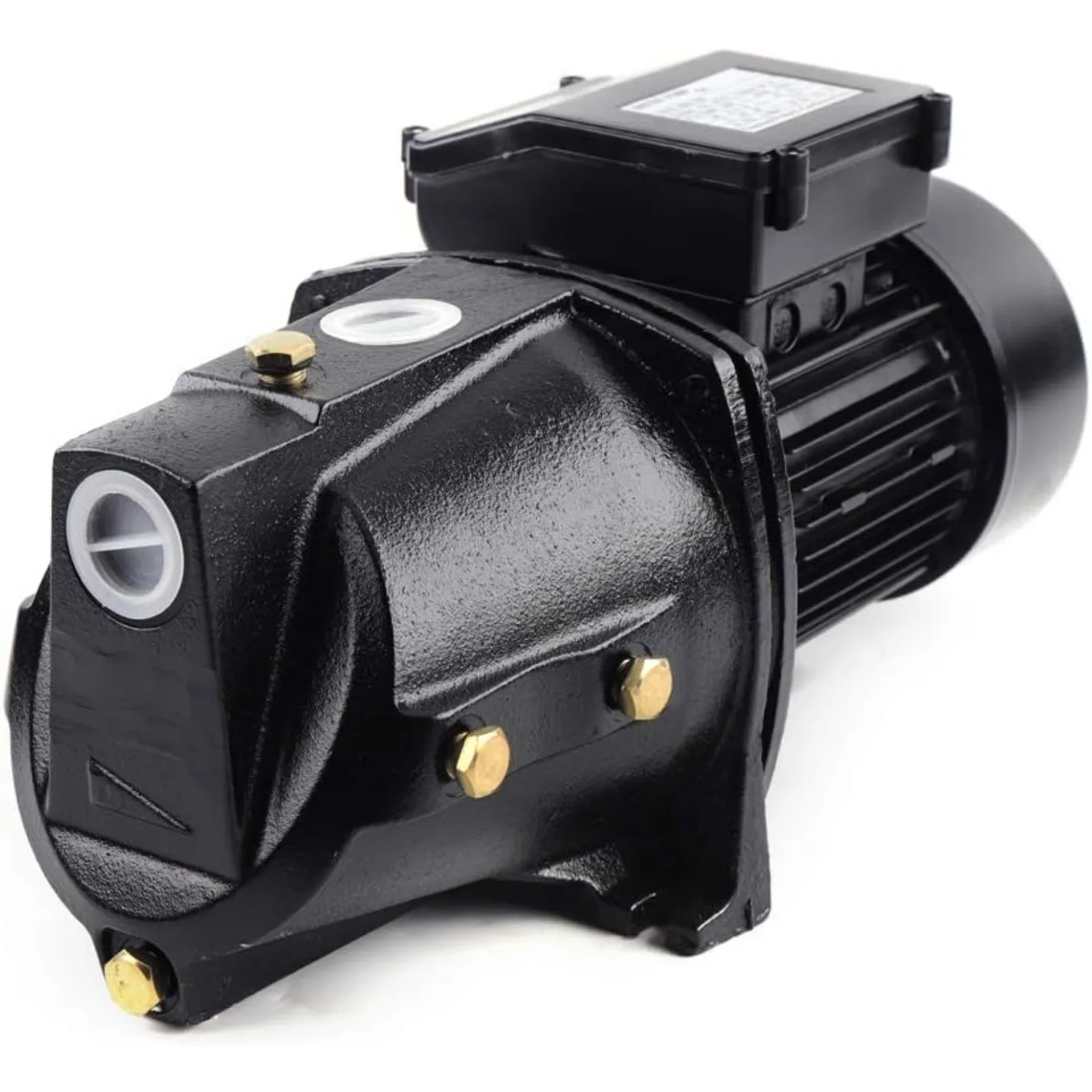 BYMAOCAR 1 HP 얕은 우물 제트 펌프(압력 스위치 포함), 1056.7G/h 고압 자체 프라이밍 워터 제트 펌프 750W