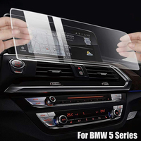 Car Navigation Screen Protector Tempered Glass GPS Protective Film For BMW 5 Series F07 F10 F11 F18 G30 G38 520 530 528 540 550