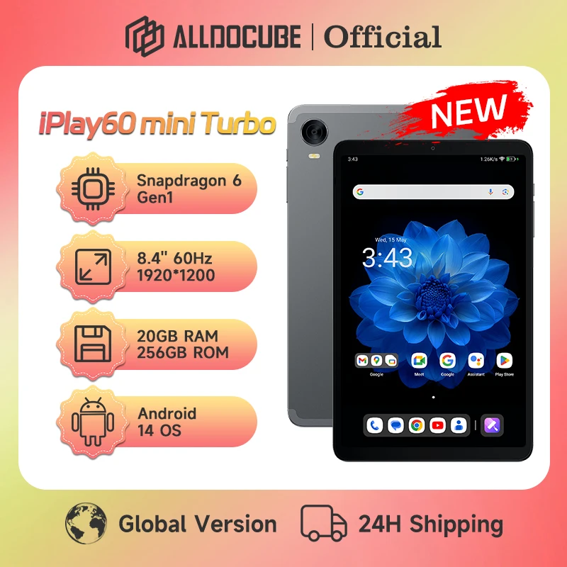 ALLDOCUBE iPlay60 mini Turbo Tablet 8.4 Inch Snapdragon 6 GEN1