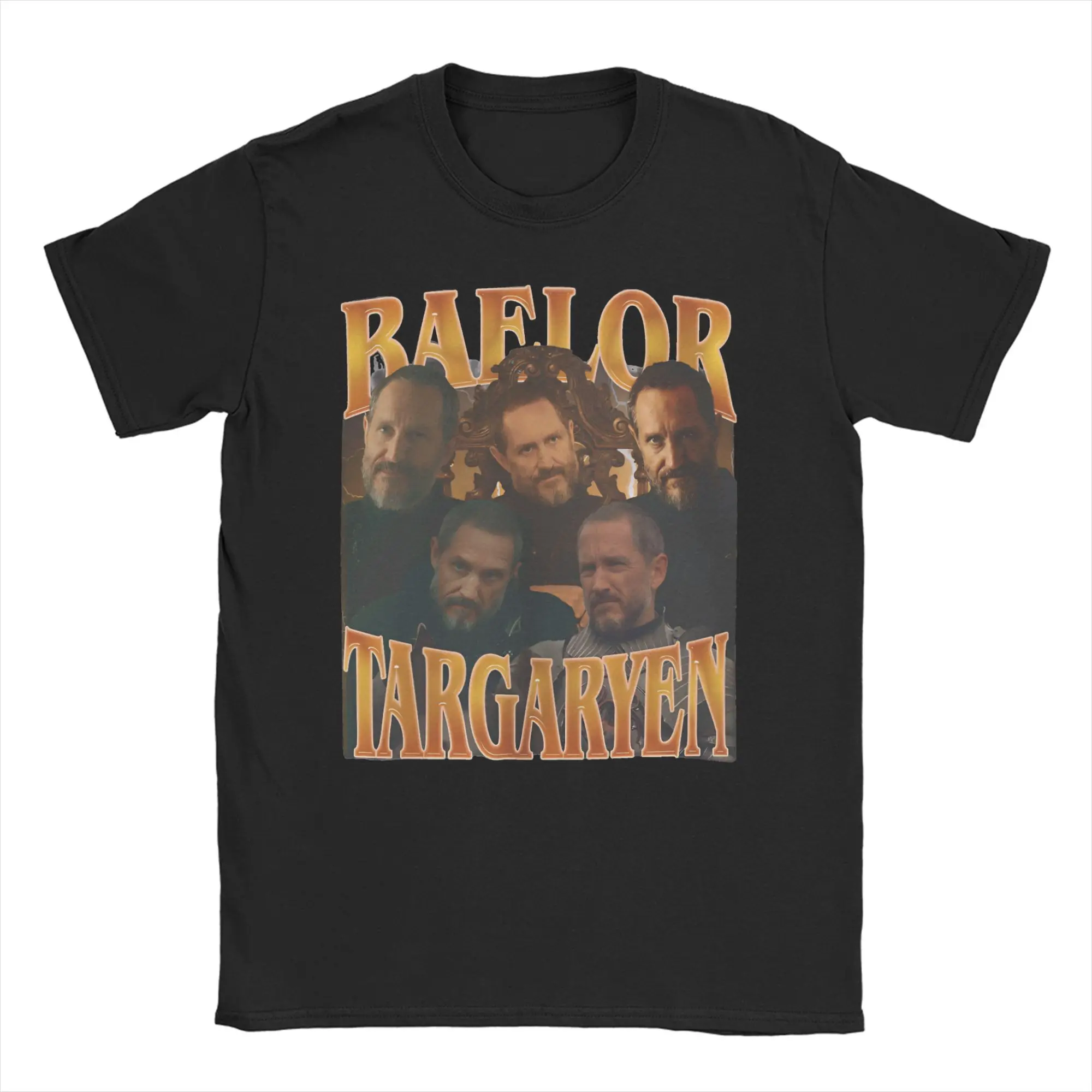Camisetas de Prince Baelor Targaryen para hombre y mujer, camisetas de algodón con Humor de Caballero de los Siete Reinos, camiseta con cuello redondo, ropa de talla grande