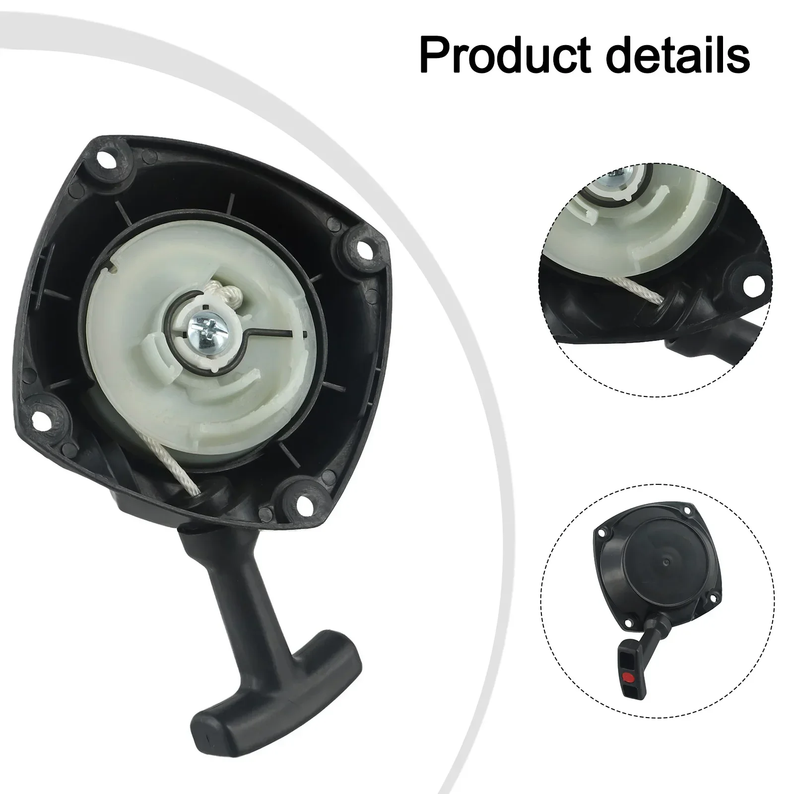 Zenoah,assy,互換性保証,g35l,g45l,g43l,143rs,bc4310の交換用リコイルスターター