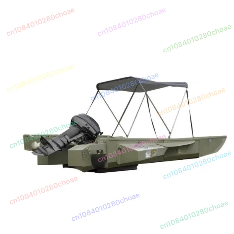 

Folding combination PPR boat thickened wear-resistant fishing boat portable speedboat