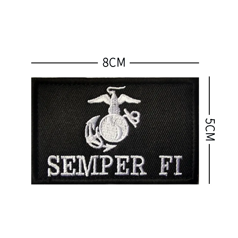 Reflective USMC Global Eagle Embroidered Patch USA  Emblem Patches for Clothing Appliques Badge