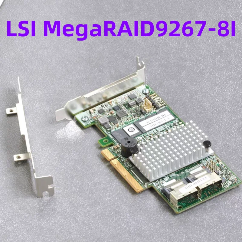 

Original LSI MegaRAID9267-8I Array Card SAS RAID 6Gb/s512 Cache Pass-through Card LSI 9267-8I