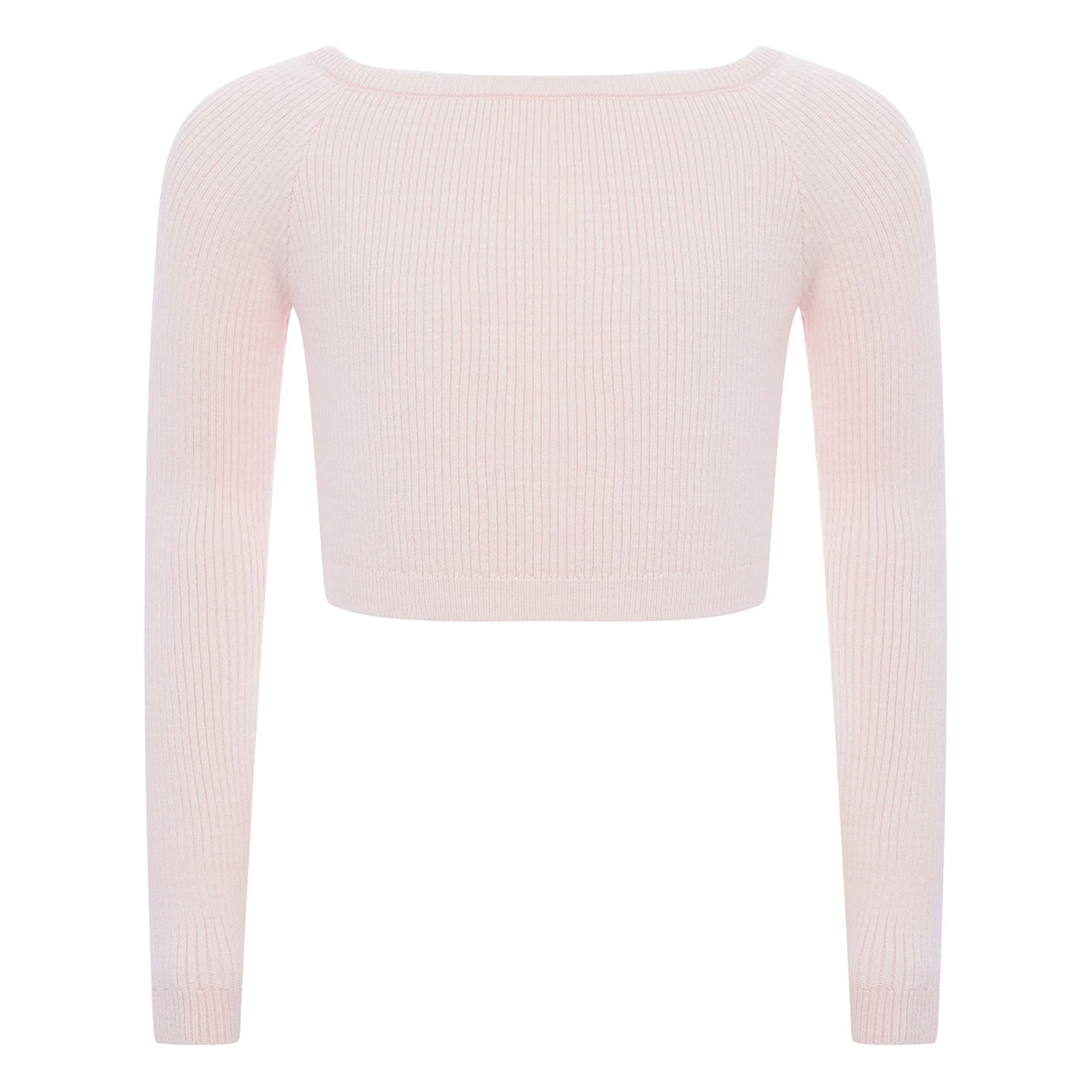 طفل الفتيات الجمباز الرقص التدريب محبوك القمم قارب الرقبة طويلة الأكمام سترة المحاصيل الأعلى الباليه الرقص ممارسة الاحماء ازياء #3