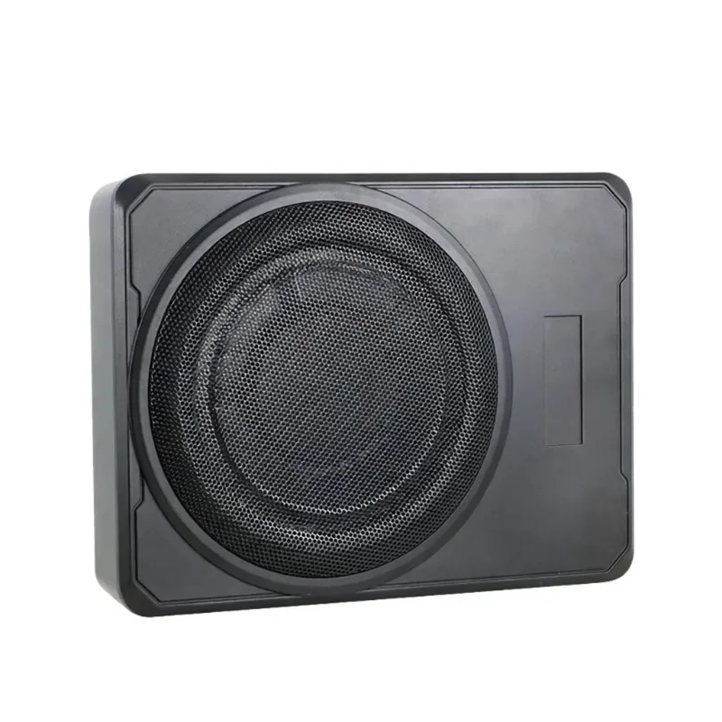 Source-factory Car Audio Ultra-thin 8-inch 12V Heavy-bass Active Seat-mounted Subwoofer System for Trucks