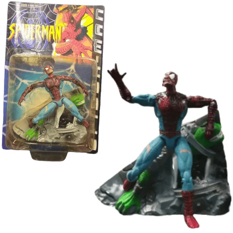 Marvel Legends Spider-Man VS Lizard The Avengers 6 Inches Anime Figures Doll Model Toys for Children Gift