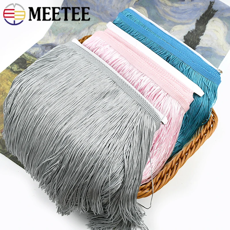 

5/10Yards 10cm Tassel Fringe Trim for Sewing Clothes Dress Decorative Ribbon Curtains Sofa Trimming DIY Bag Craft Accessories