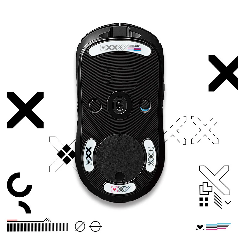 Mouse Glide Skates For G Pro X Superlight 2 Wireless Gaming Glass Mouse Anti Slip Feet Naklejki Specjalistyczne dla myszy do gier — zdjęcie produktu 4