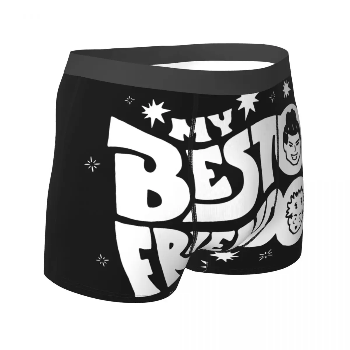 Neuheit Boxer Gojo Satoru Itadori Jujutsu Kaisen Shorts Höschen Mann Unterwäsche Besto Friendo Weiche Unterhose für Homme S-XXL