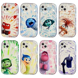 Inside Out 2 Disneys 3D Wave Case For Samsung A73 A72 A71 A55 A54 A53 A35 A34 A33 A25 A24 A23 A15 A14 A13 A05 A04 A03 4G 5G