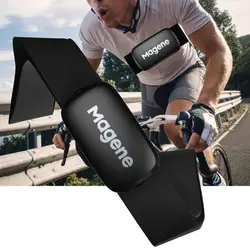 Magene cardiofrequenzimetro cinturino toracico compatibile con Bluetooth sensore 4.2 ore cardiofrequenzimetro Monitor sportivo per Computer da ciclismo