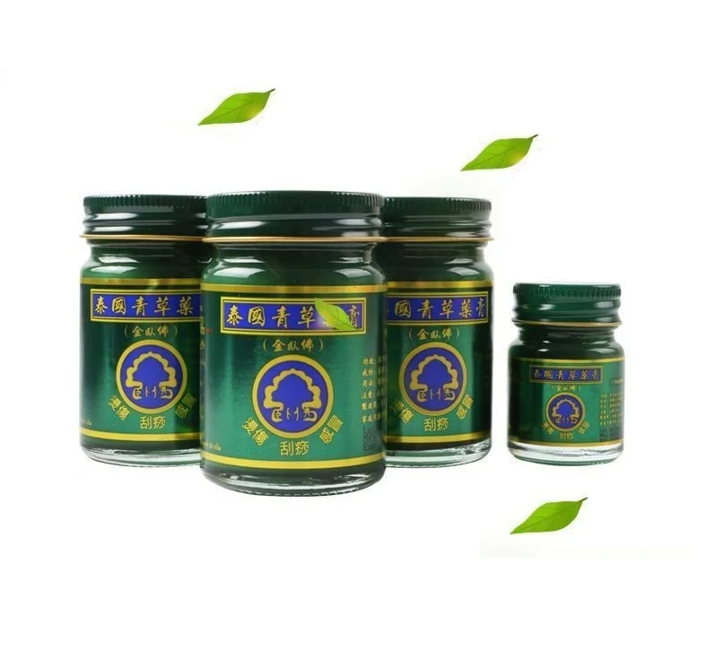 THAI PHOHERB HERBAL WAX GREEN BALM NATURAL HERB EXTRACT THAI MASSAGE BALM COMBINATION OPTIONAL