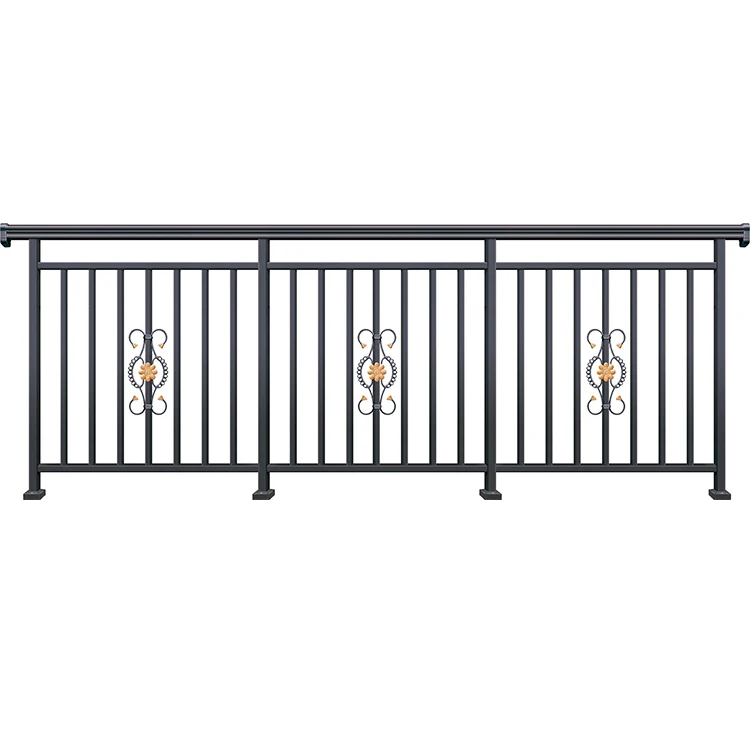 Customization Metal Balustrade Designs Terrace Balcony Balustrade
