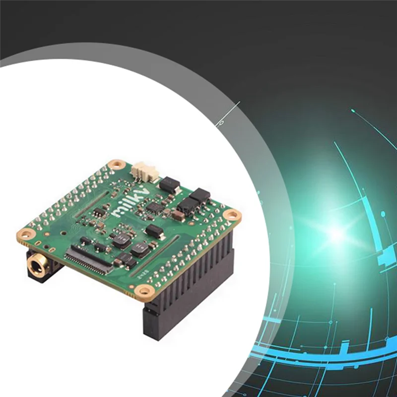 AK51-For Milk-V Duo S Poe HAT Expansion Board MIPI DSI And Audio Interface Support POE Power Supply