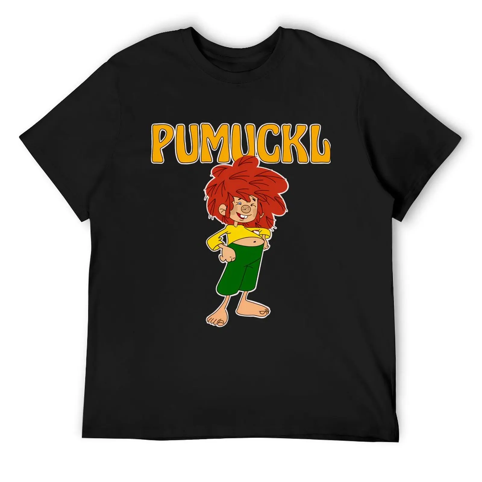

Pumuckl T-Shirt Anime t-shirt designer shirts Man t-shirt summer top designer t shirt men