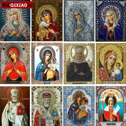 5D Full Square Painting God Mother and Son Diamond Painting Family Decoration Cross Stitch Kit Mosaic Holiday Gift New Arrivals