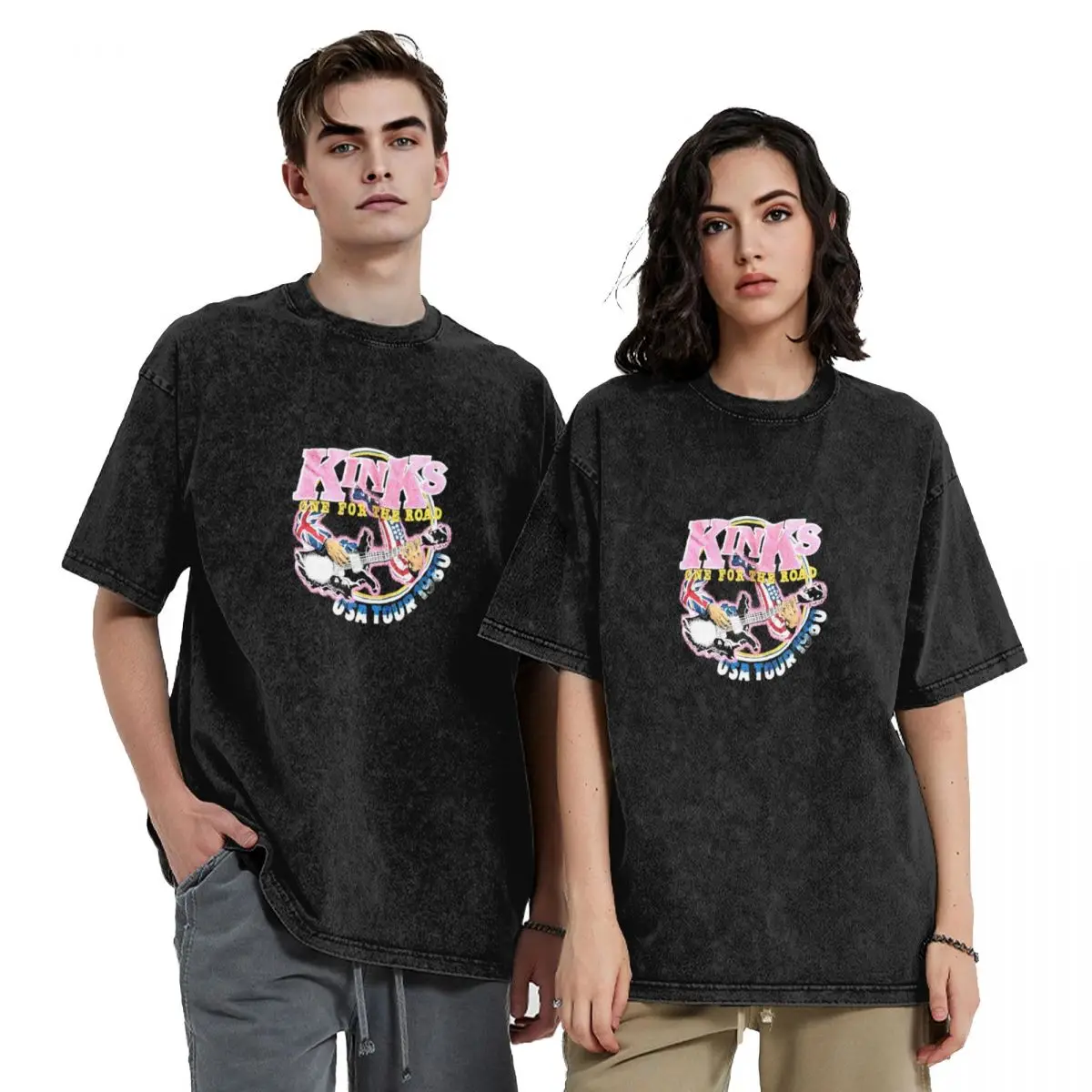 

Rock The Kinks Band Main Members T-Shirt hippie clothes anime anime clothes blanks mens graphic t-shirts