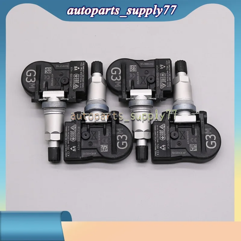 4PCS Tire Pressure Monitor Sensor 433MHz BDMC37140 BDMC-37140 For Mazda 2 3 5 6 CX-5 CX5 CX-6 CX6 CX-9 CX9 MX-5 Artz GS1D37140