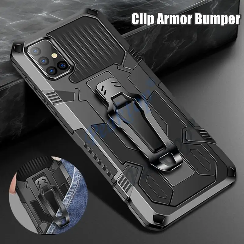 Shockproof Case For Samsung Galaxy A12 A02S A32 A42 A52 A72 Galaxi M02S M12 M11 M21 M21S M31 M31S M51 Armor Shell Case Cover