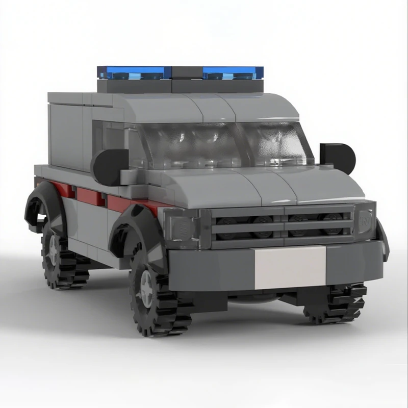 

140 шт. MOC, русская национальная гвардия, УАЗ Патриот, модель военного автомобиля, модульные строительные блоки, сделай сам, креативная сборка, игрушки, подарок