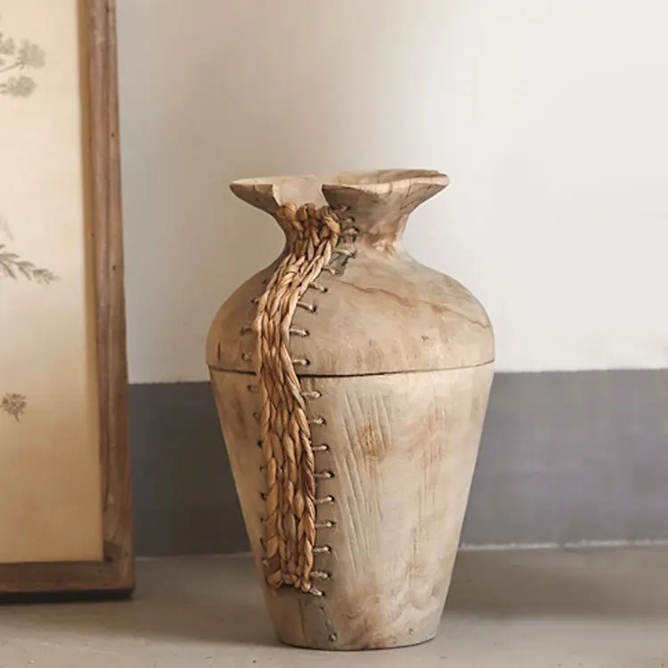 Wabi Sand Wind Creative Mixed Flower Tool Model Room B & B Retro Living Room Entrance Restaurant Vase