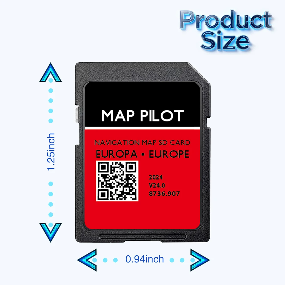 Per Mercedes Classe A B C E CLA CLS GLA GLK Aggiornamento Auto Mappa Europa Scheda SD Navigazione Becker MAP PILOT 8736.907 2024 GPS