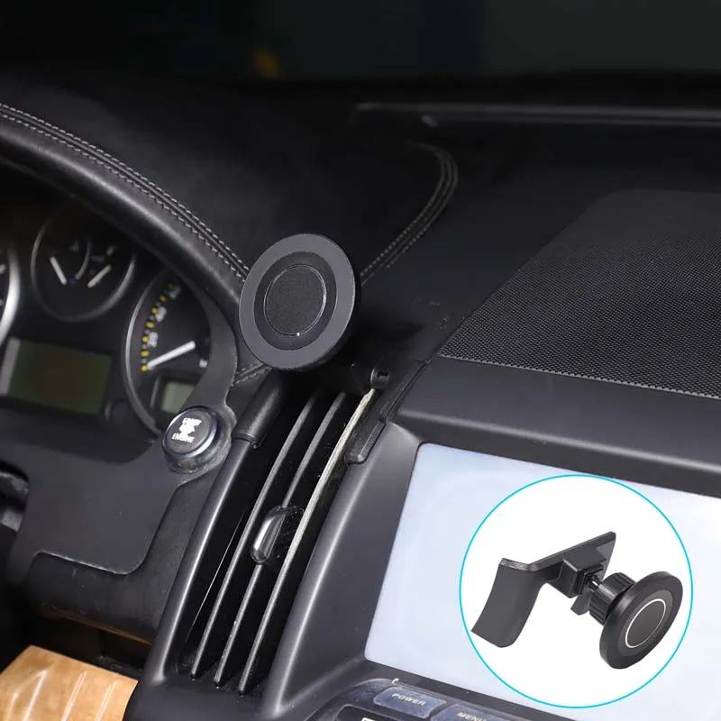 

Для Land Rover Freelander 2 2007-2015: Черный держатель для мобильного телефона и GPS-навигатора из ABS-пластика, автомобильные аксессуары