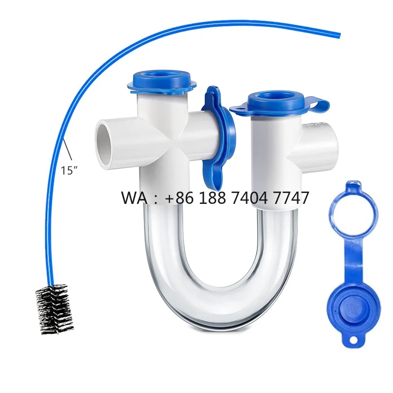 raccord-en-u-en-pvc-connecteur-de-tuyau-en-t-croix-pour-systeme-avec-brosse-ez113-drain-de-condensat-3-4-pouce