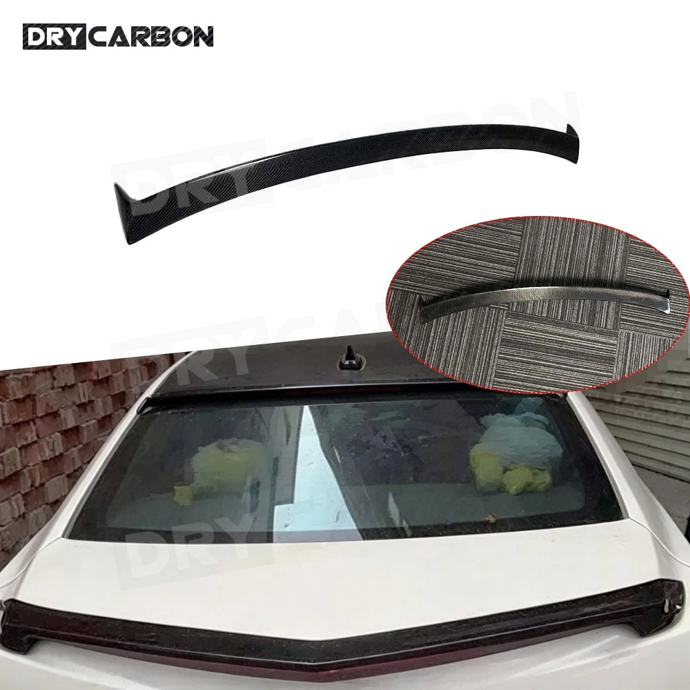 

Carbon Fiber Rear Spoiler Car Trunk Duck Spoiler Wing for Cadillac ATS Sedan 2014-2017 Car Spoiler Body Kits Accessories FRP