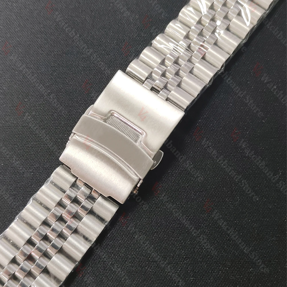18mm 19mm 20mm 21mm 22mm 24mm Solid Stainless Steel Strap for Seiko SKX for Jubilee Bracelet Curved End Men Watch Accessories view 4