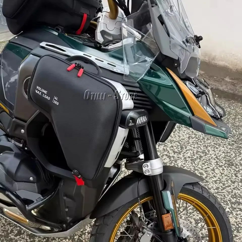 New For BMW R1300GS Adventure R 1300 GS ADV 2024 2025 Motorcycle Fuel Tank Bag 4L Radiator Side Bags 2L Frame Storage Saddlebag
