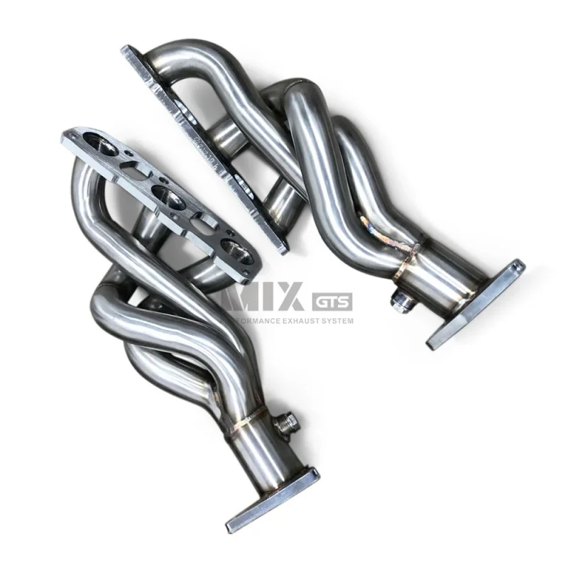 304 Stainless Steel Exhaust Pipe for 2009 Infiniti G37 VQ37 3.7L Straight Through Exhaust Header Car Performance Upgrade Parts