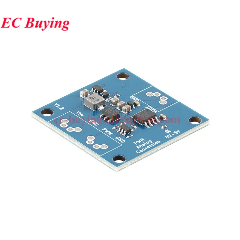 22Hz-20kHz to 0-5V/0-10V Voltage Frequency Converter Digital Analog Signal Conversion Board 0-100% PWM Signal to Voltage Module