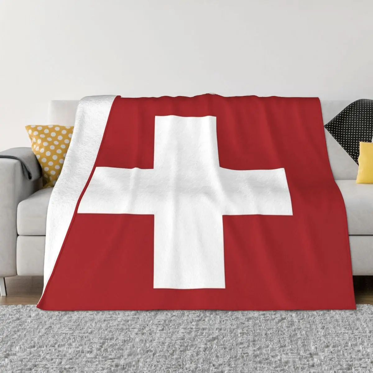 Swiss Cross Red Quilt Blankets Winter Blankets Blankets And Blankets Throw Blanket