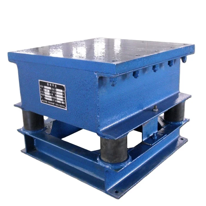 

Промышленные формы для бетона Вибрационный стол с двумя вибраторными двигателями