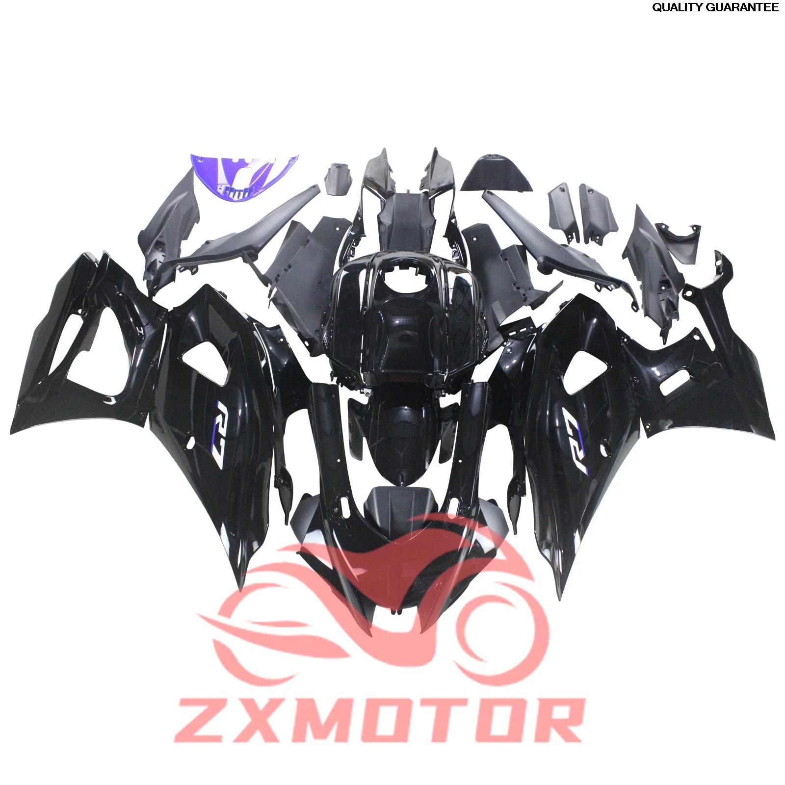 

Fit YZF R7 2021 2022 2023 Fairings Racing Motorcycle for YAMAHA R7 21 22 23 Customized Complete Set High Fairing Kit Black