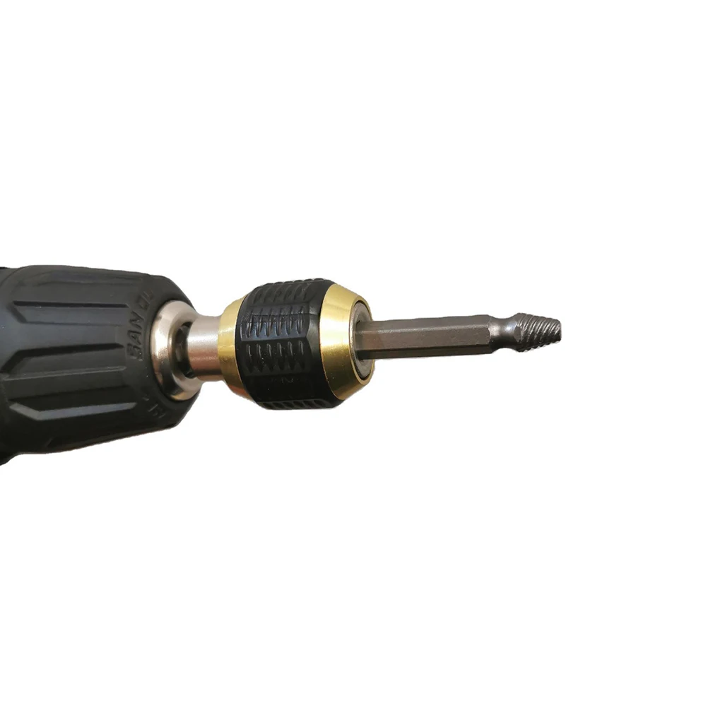 

60Mm Chuck 1/4 Hexagon Keyless Chuck Stainless Steel Electric Drill Bit Tool Adaptor For Hand Drill Tool Parts