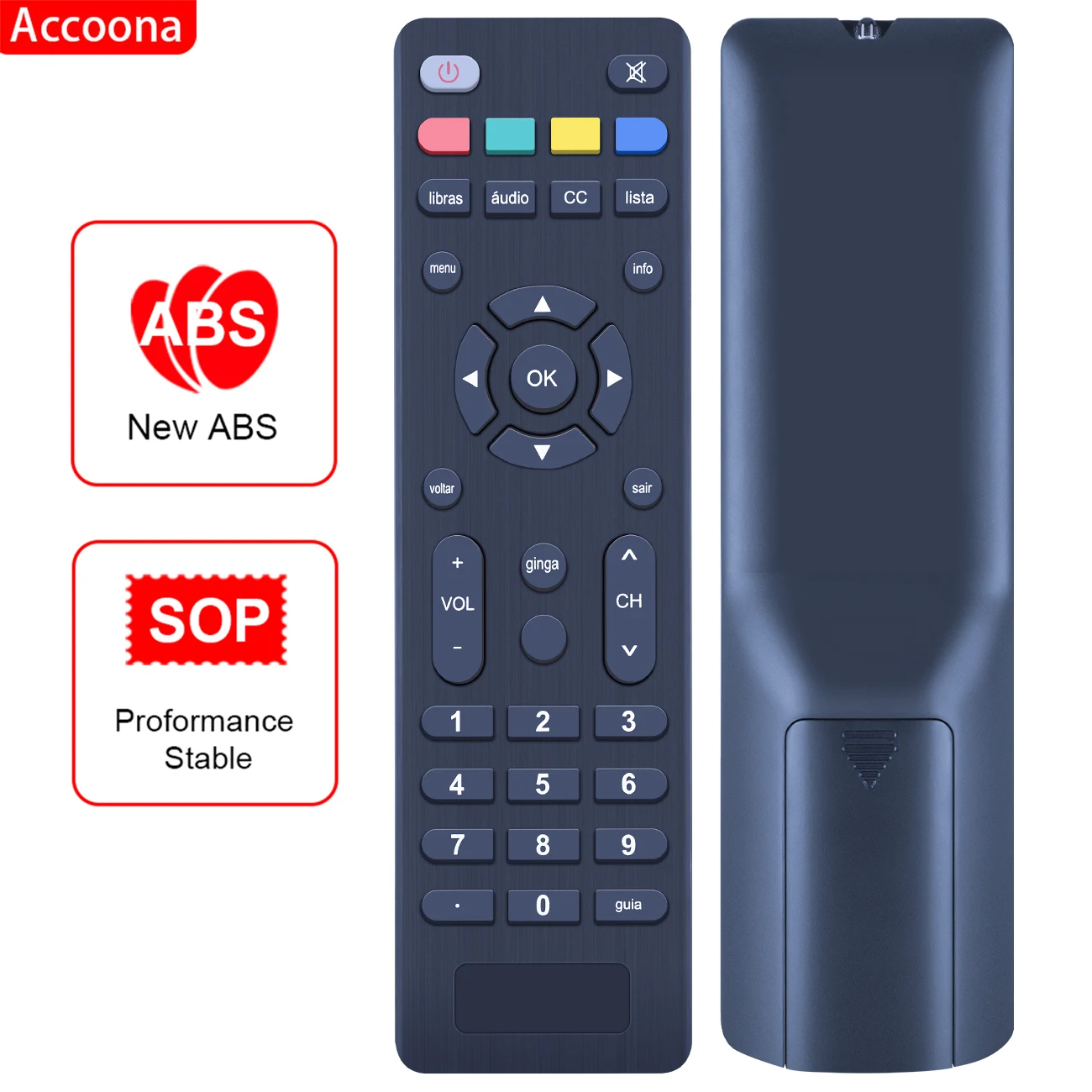 

Remote control for Positivo STB-4141 W-7491 VC-A8202 LE-7491 FBG-8053 SKY-8053 STB 2341 TV