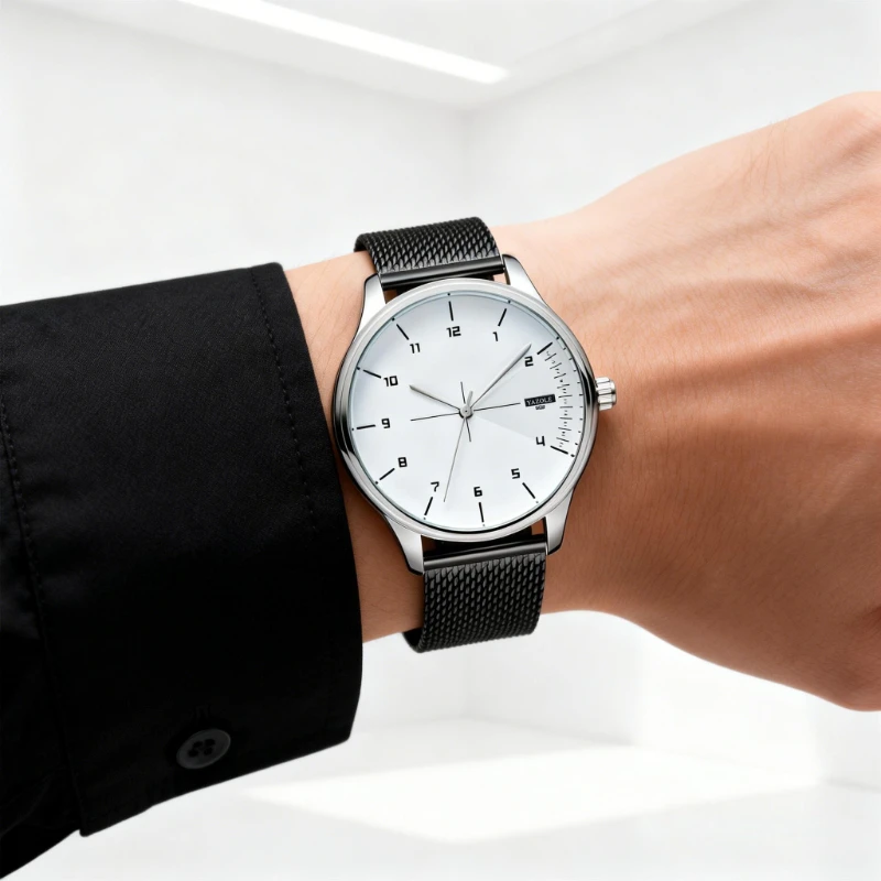 

Новые модные мужские часы, лучший бренд, деловые кварцевые наручные часы для мужчин, простые повседневные сетчатые часы, мужские часы, relojes hombres