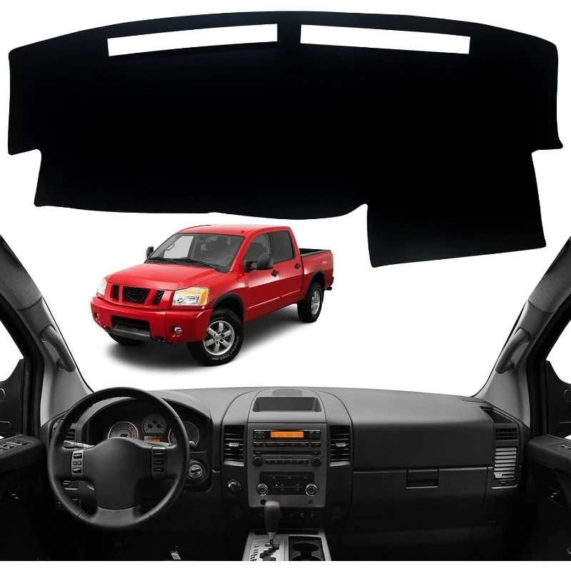 

Коврик на приборную панель для Nissan Titan 2004-2012, защита от солнца, накладка на панель, покрытие для приборной панели