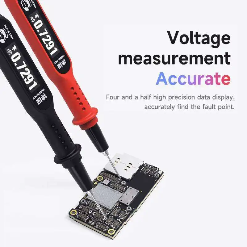 V2.0 Measuring Voltage Digital Display Multimeter Voice Recognition Multimeters Measuring Pen For Electronic Repair