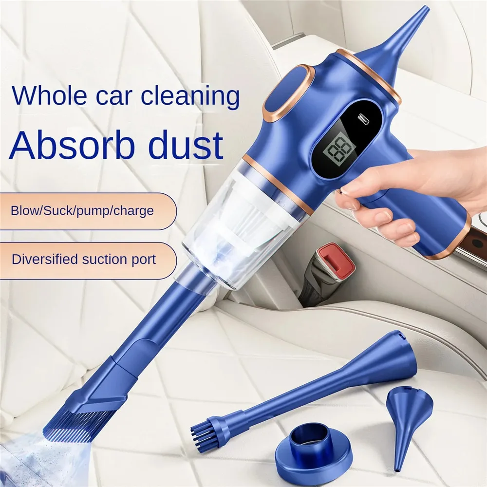 

4 In 1 Wireless Car Vacuum Cleaner New Original Portable Robot Vacuum Cleaner Handheld Car Household Cleaning Appliance