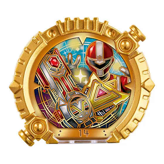 Bandai Original Nr. 1 Sentai Gozyugergp03 Super Sentai Ring Zusammenarbeit Artikel 3 Anime Figur Dekoration Spielzeug