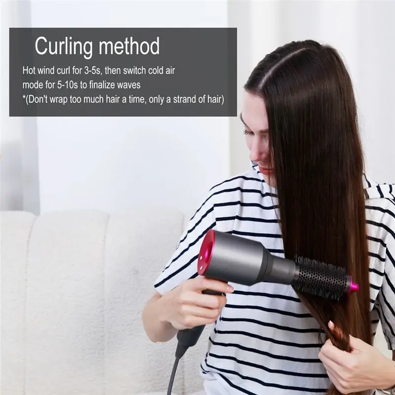

For Dyson Airwrap HD03/HD05/ HD08 Hair Dryer Multifunctional Dual-Purpose Cylinder Comb Set Salon Hair Styling Tool