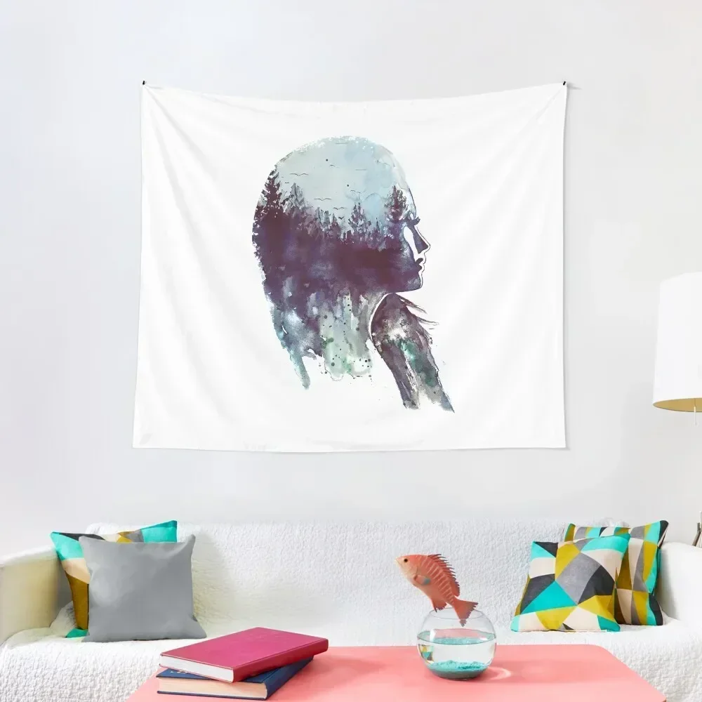 

Woman - Silhouette Tapestry Wall Hanging Wall Wall Art Bedroom Decor Tapestries Tapestry