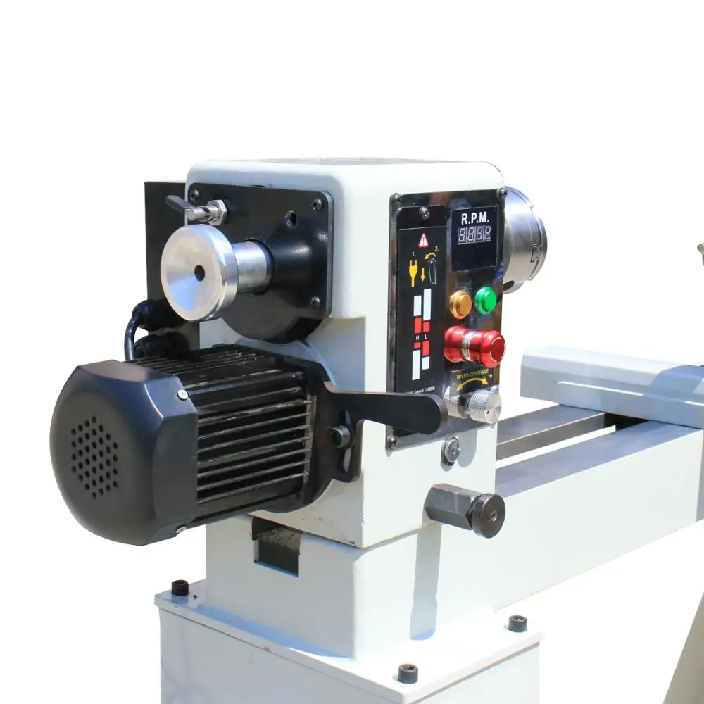 Heavy duty high rigidity woodworking lathe Engine 5-10kw Power 406mm Maximum slewing diameter 710mm