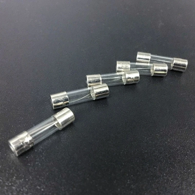 100pcs 5x20mm Fast Glass Fuses Variety Pack Fuses Collection 0.2A-20A for Home