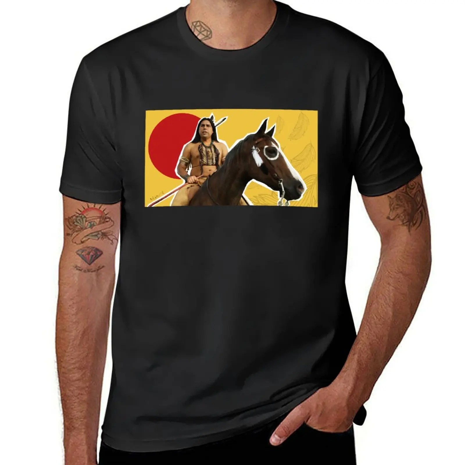 

William Knifeman aka Spirit - Reservation Dogs T-Shirt street wear anime clothes mens graphic t-shirts big and tall