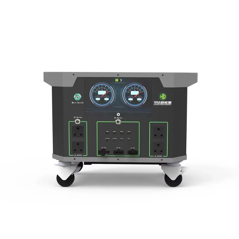 

Hot Sale Solar Charger Power Bank Portable Battery Outdoor Portable Emergency Power Station